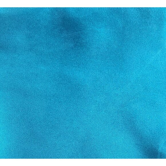 Teal Blue Wild Rag Large Scarf 23x23" Western Accessory Cowgirl or Cowboy - Picture 2 of 7